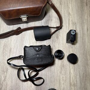 Sears TLS Auto 500  Camera with 2 Lens Sears Sekor 1:2.8 F=48mm vintage camera‎